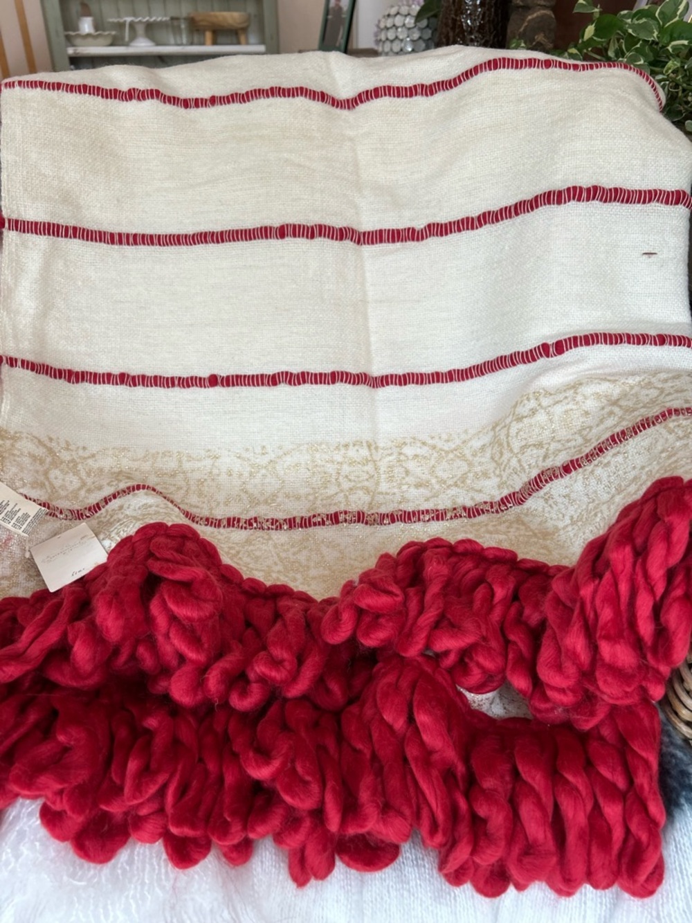 Anthropologie Throw Blanket